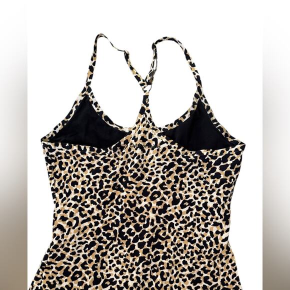 Outdoor Voices The Exercise Dress NEW Version Leopard Print Tennis Running XS - Picture 11 of 16